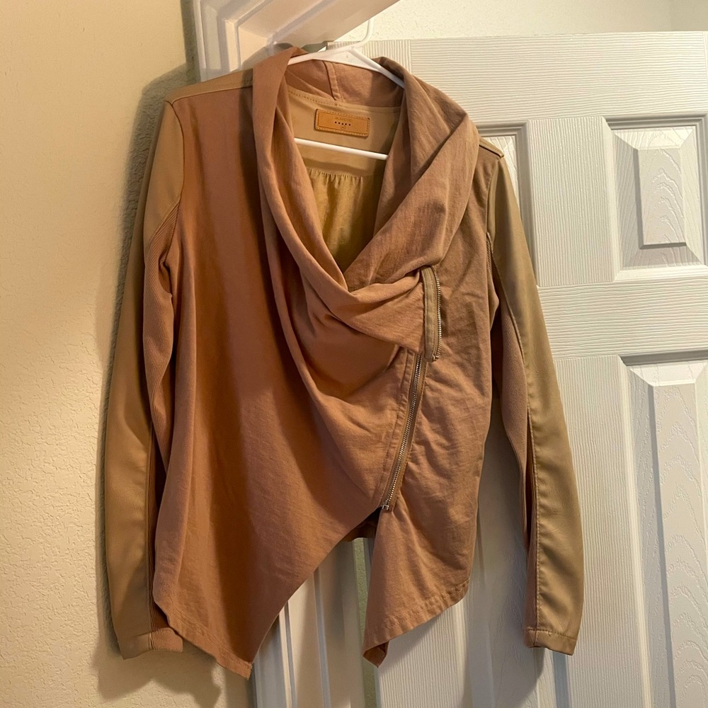 Blank NYC faux leather jacket size medium